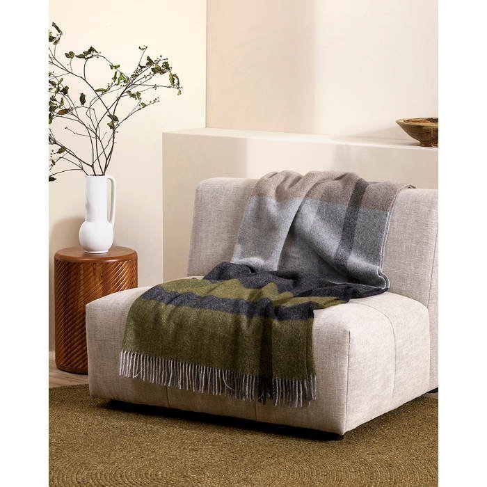 Brunswick Throw (100% Wool) - Paulas Home & Living