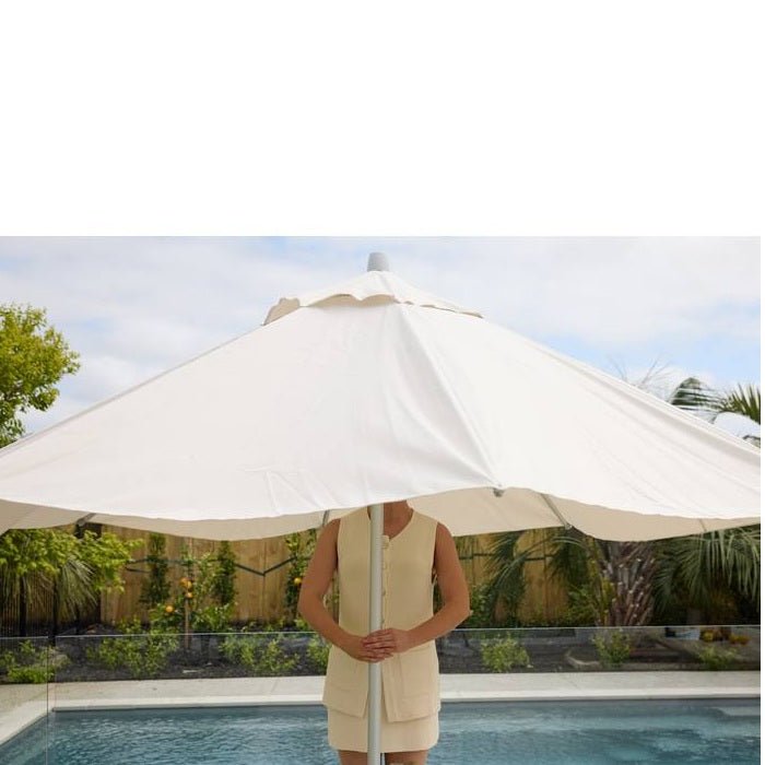 Cabo Outdoor Umbrella 3m Round - Colours to Suit - Paulas Home & Living
