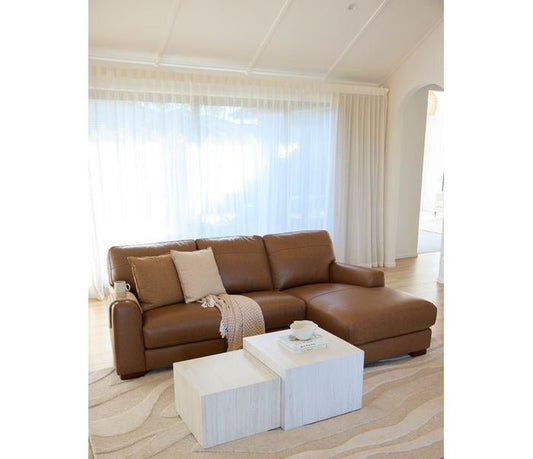 Cambridge 2.5 Seater with Chaise RHF - Cat 15 Leather - Paulas Home & Living