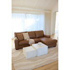 Cambridge 2.5 Seater with Chaise RHF - Cat 15 Leather - Paulas Home & Living
