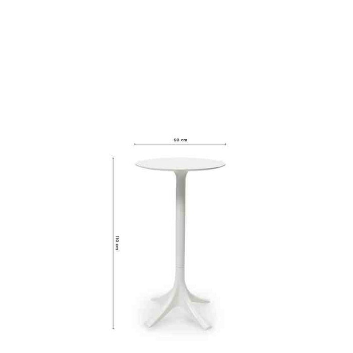Canard Outdoor Bar Leaner - Black or White - Paulas Home & Living
