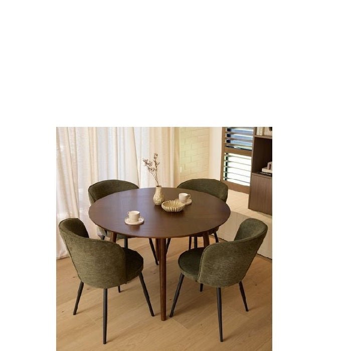 Casola & Burnaby Dining Suite - 1200dia - Paulas Home & Living