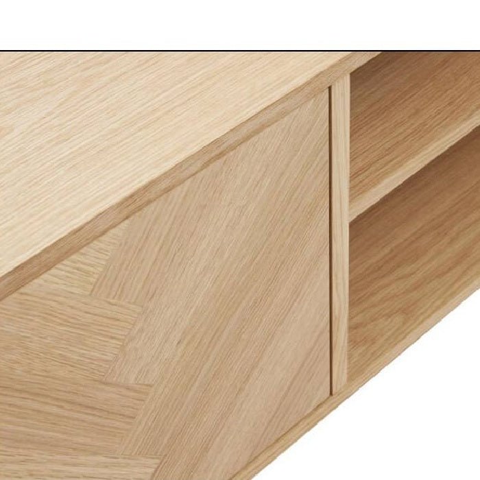 Casola Tv Unit 1500w - Natural Oak - Paulas Home & Living