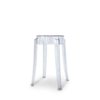 Casper Transparent Stool 460h or 660h - Paulas Home & Living