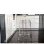 Casper Transparent Stool 460h or 660h - Paulas Home & Living