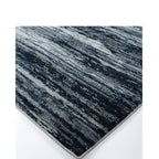 Caspian Floor Rug - Navy (100% Polyester) - Paulas Home & Living