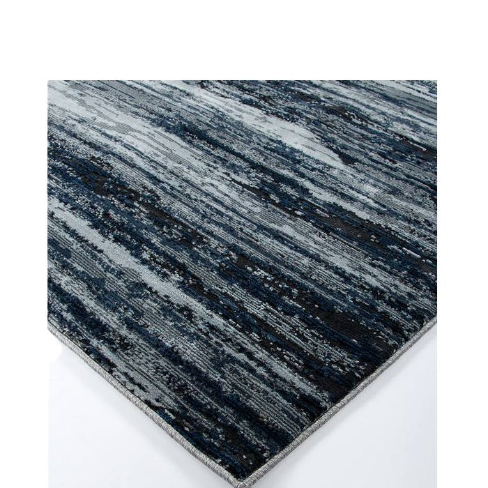 Caspian Floor Rug Navy (100% Polyester) Paulas Paulas Home Living Caspian Floor Rug Navy (100% Polyester) Paulas Paulas Home Living