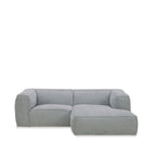 Cassia 3 Seater Chaise Suite Mini RHF - Fabric - Paulas Home & Living