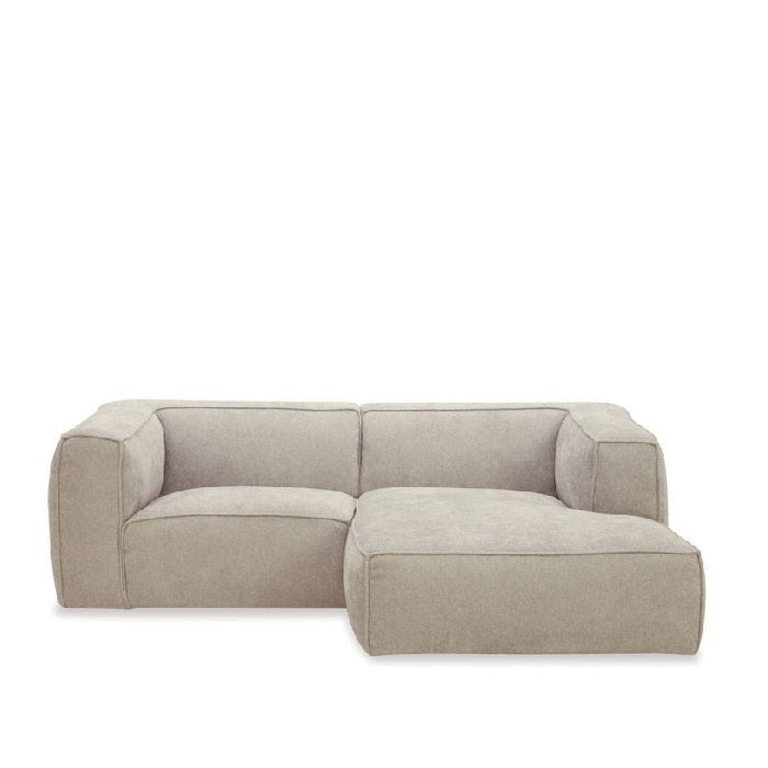Cassia 3 Seater Chaise Suite Mini RHF - Fabric - Paulas Home & Living