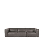 Cassia 3 Seater Leather Sofa - Paulas Home & Living