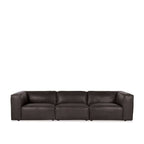 Cassia 3 Seater Leather Sofa - Paulas Home & Living