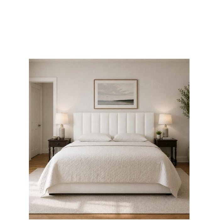 Chanel Fabric Headboard King Single to Californian King - Paulas Home & Living