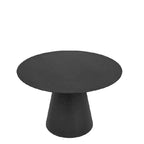 Charlie Dining Table 1200dia - Black - Paulas Home & Living