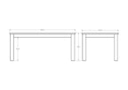 Charlton Dining Table - 1800w - Paulas Home & Living
