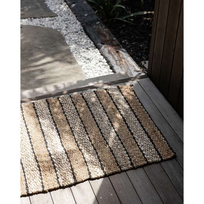 Chatham Floor Mat Multi (Jute) - Paulas Home & Living