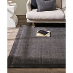 Chevalier Floor Rug - Charcoal (100% PET fibre) - Paulas Home & Living
