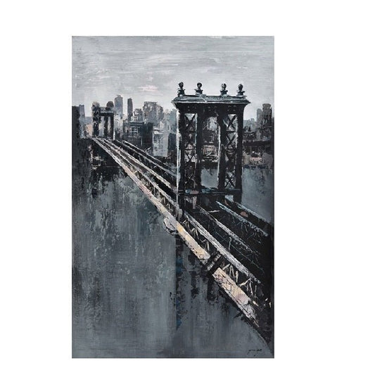 City Bridge - Oil Painting - Paulas Home & Living