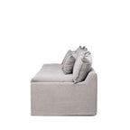 Cloud 3 Seater Slipcover Sofa or Daybed - Cement - Paulas Home & Living