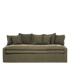 Cloud 3 Seater Slipcover Sofa or Daybed - Khaki - Paulas Home & Living