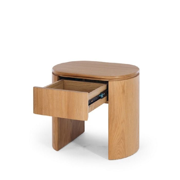 Clover 1 Dr Bedside - Oak Top & Oak - Paulas Home & Living