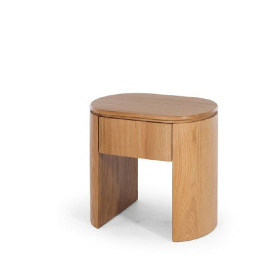 Clover 1 Dr Bedside - Oak Top & Oak - Paulas Home & Living