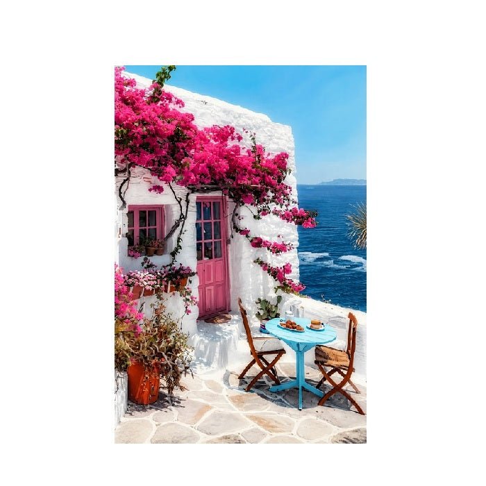 Coastal Café Morning Perspex Art 800x1200 - NEW - Paulas Home & Living