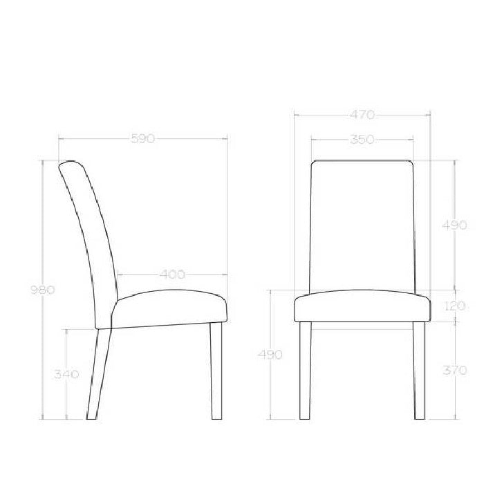 Coastwood Upholstered Chair - Paulas Home & Living