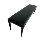 Cobra Bench - Black PU - Paulas Home & Living