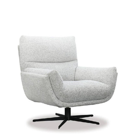 Collins Swivel Armchair - Milan Pepper - Paulas Home & Living