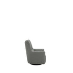 Colombo Swivel Armchair in Leather - Paulas Home & Living