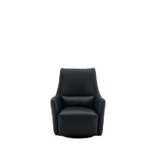 Colombo Swivel Armchair in Leather - Paulas Home & Living