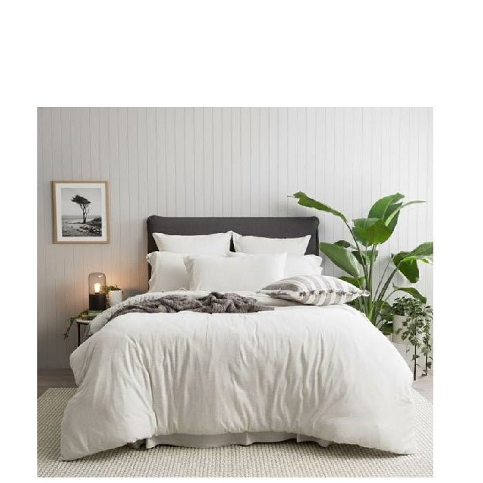 Comfort T Organic Cotton Melange Jersey Quilt Cover Sets - Paulas Home & Living