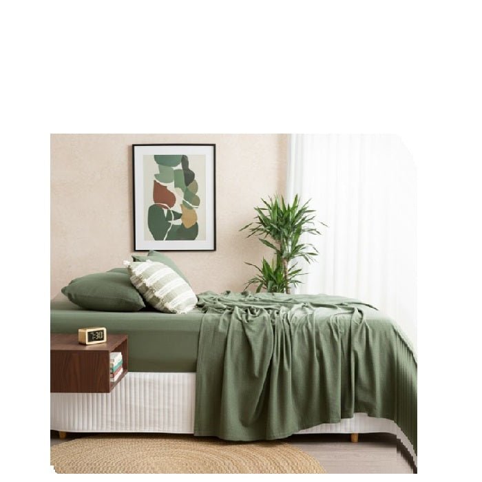Comfort T Organic Cotton Melange Jersey Sheet Sets - Paulas Home & Living