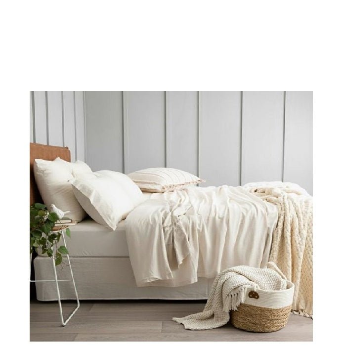 Comfort T Organic Cotton Melange Jersey Sheet Sets - Paulas Home & Living