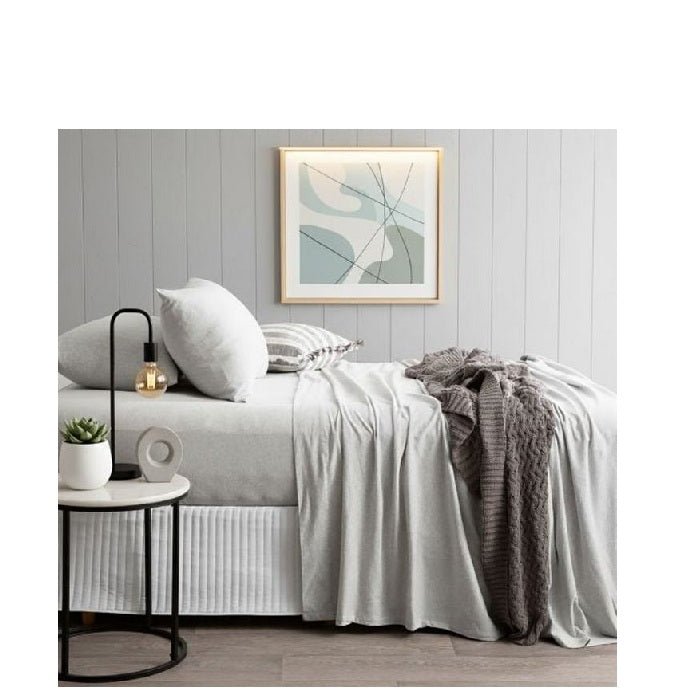 Comfort T Organic Cotton Melange Jersey Sheet Sets - Paulas Home & Living