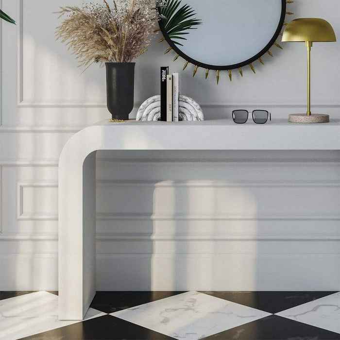 Concrete Asahi Console - Paulas Home & Living