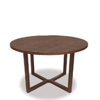 Connect & Baradine Dining Suite 1200dia (5 Pce) - Paulas Home & Living