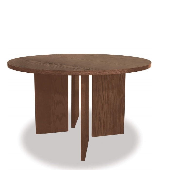 Connect Dining Table 1200dia - Plinth Base - Paulas Home & Living