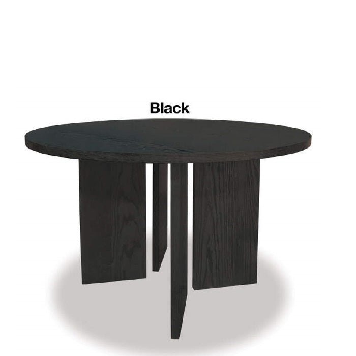 Connect Dining Table 1200dia - Plinth Base - Paulas Home & Living