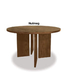 Connect Dining Table 1200dia - Plinth Base - Paulas Home & Living