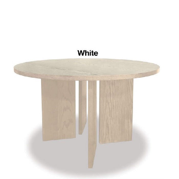 Connect Dining Table 1200dia - Plinth Base - Paulas Home & Living