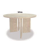 Connect Dining Table 1200dia - Plinth Base - Paulas Home & Living