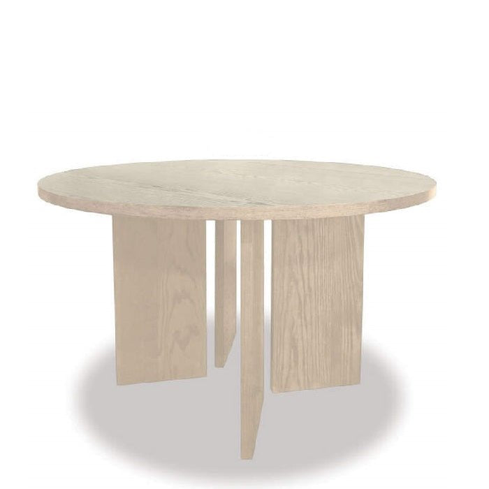 Connect Dining Table 1200dia - Plinth Base – Paulas Home & Living