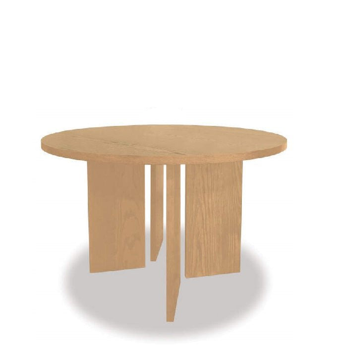 Connect Dining Table 1200dia - Plinth Base – Paulas Home & Living