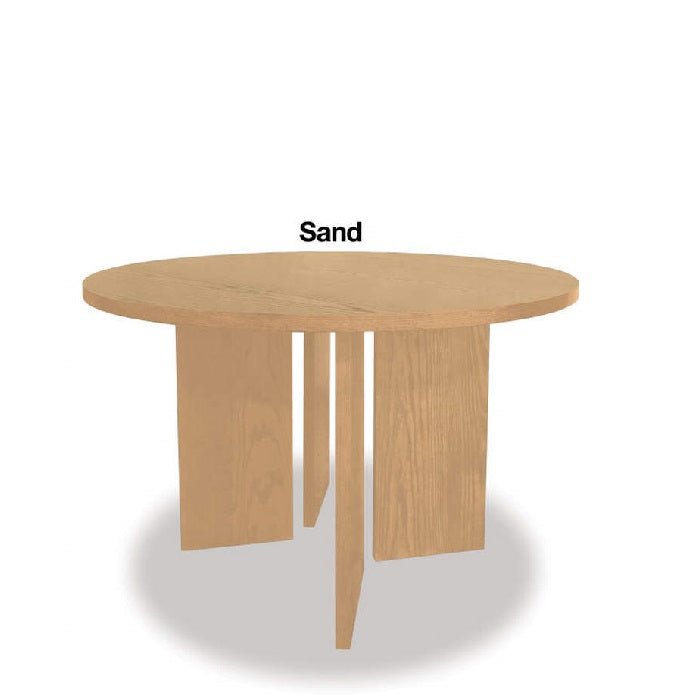 Connect Dining Table 1200dia - Plinth Base - Paulas Home & Living