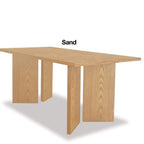 Connect Dining Table 1800w or 2100w - Plinth Base - Paulas Home & Living