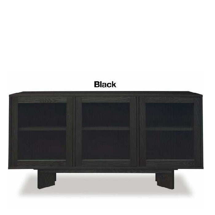 Connect Sideboard 1500w - Fluted Glass & Plinth Base - Paulas Home & Living
