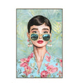 Contemporary Audrey Framed Canvas Wall Art - Paulas Home & Living