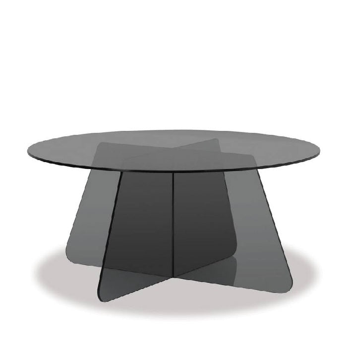 Cosmos Coffee Table - Smoked Glass - Paulas Home & Living