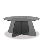 Cosmos Coffee Table - Smoked Glass - Paulas Home & Living